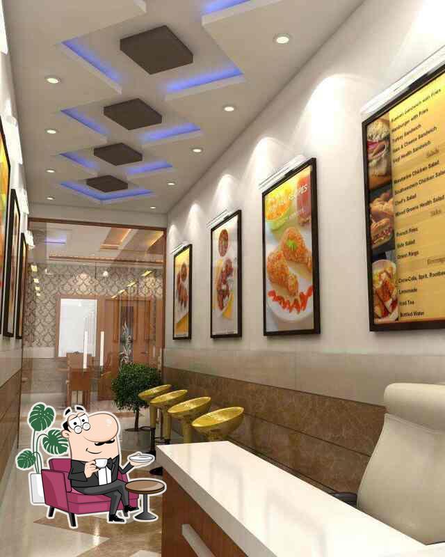 Dining tables inside Bismillah Restaurant